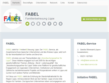 Tablet Screenshot of fabel-service.de